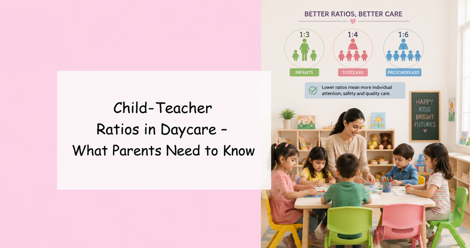Child-Teacher Ratios in Daycare - What Parents Need to Know