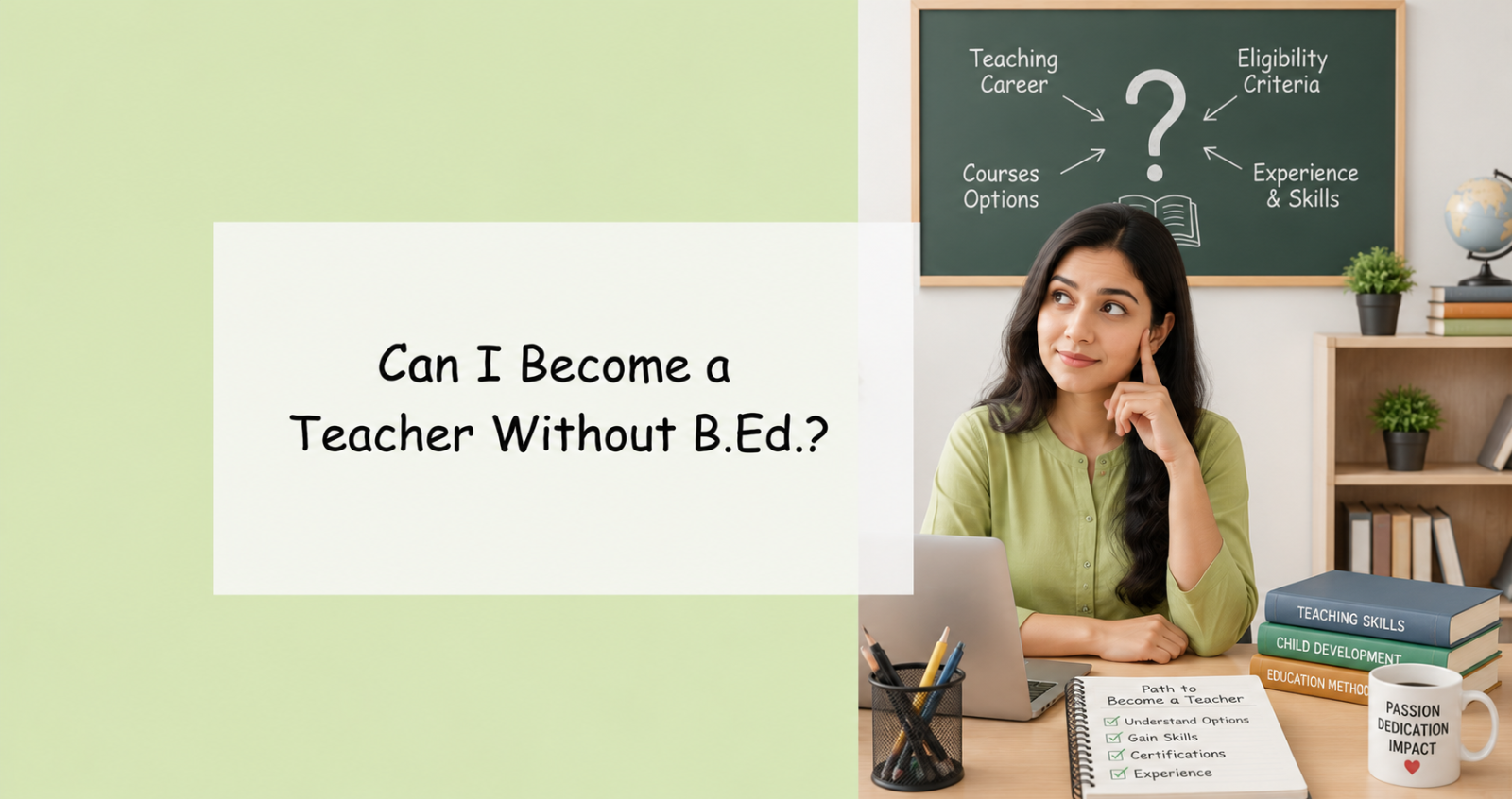 Can I Become a Teacher Without B.Ed.?