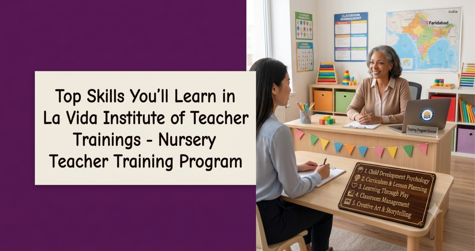 Top Skills You Will Learn in a Nursery Teacher Training Program